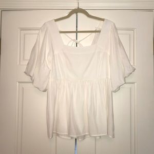 Entro Boutique Puff Sleeve Top M